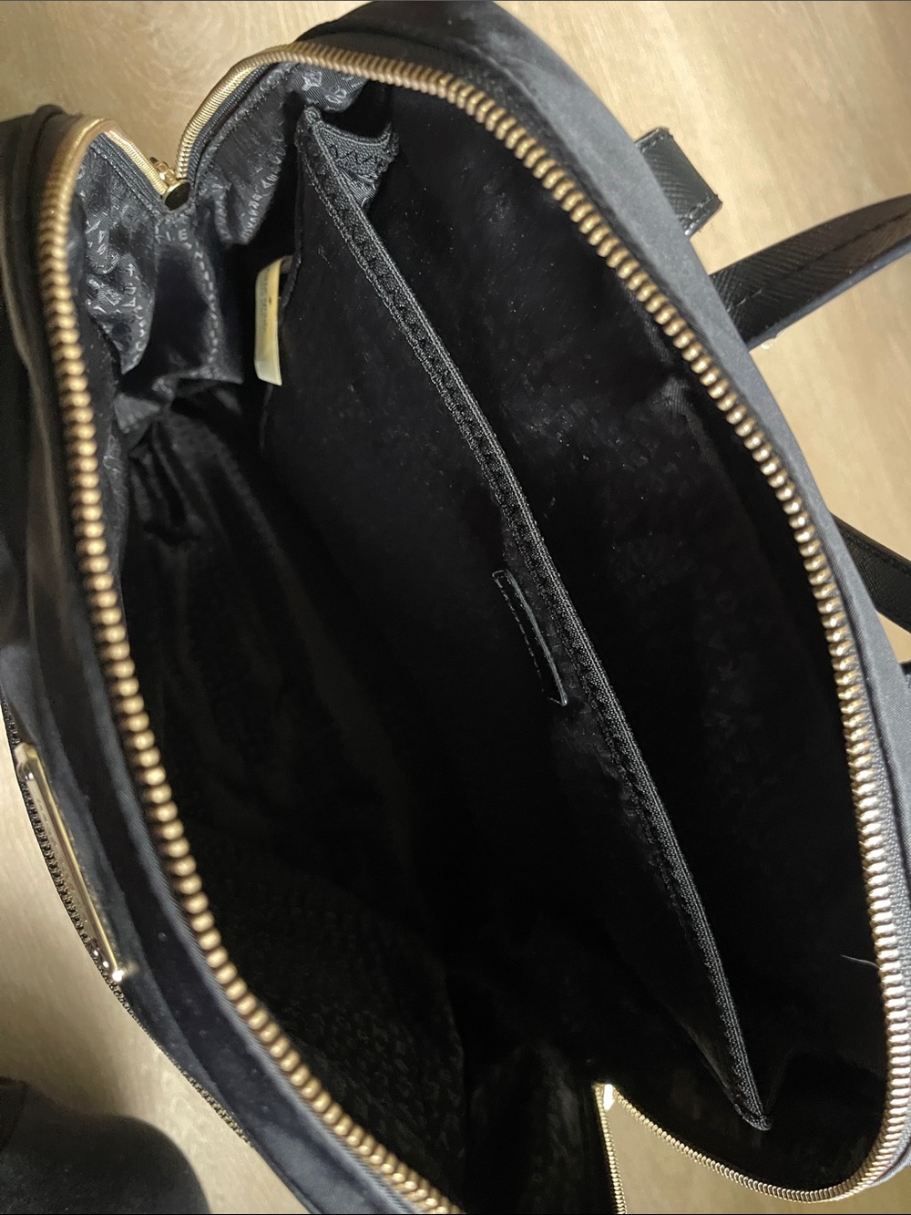 Kate Spade New York Large Hilo Black Avenue laptop backpack - Picture 9 of 10